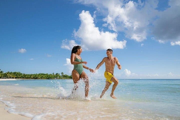 Full-Day Saona Island Catamaran: Snorkel, Natural Pool & Dominican BBQ photo 1