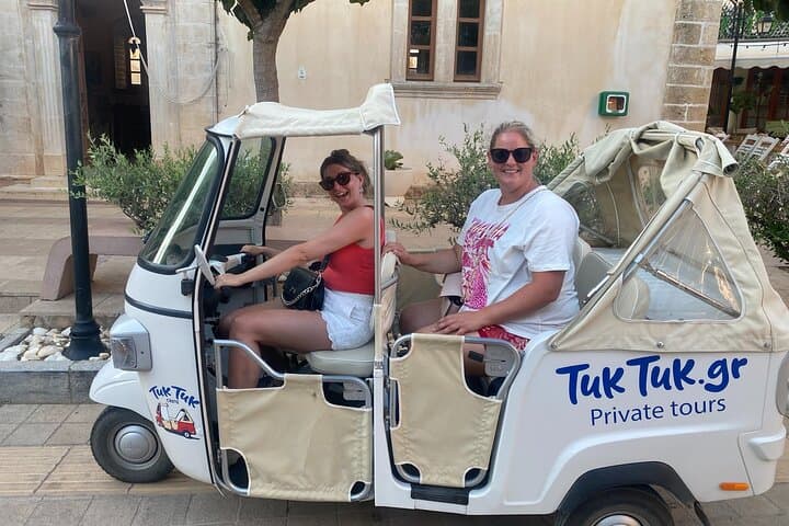45-Minute Malia & Stalis Tuk Tuk Coastal Tour