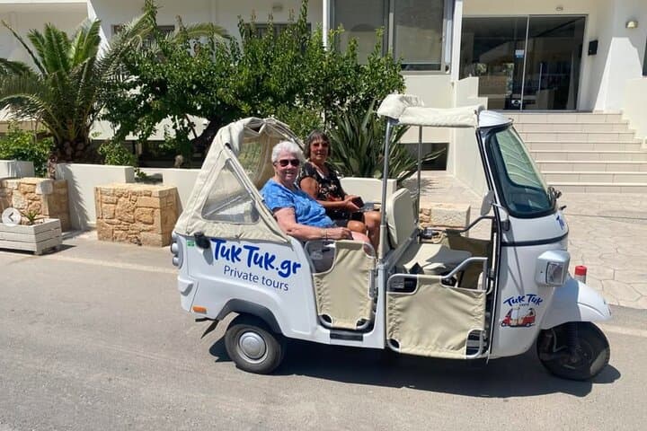45-Minute Malia & Stalis Tuk Tuk Coastal Tour photo 3
