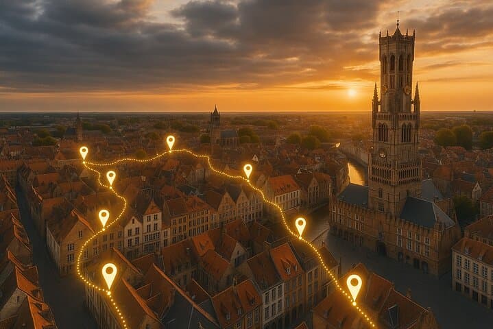 Self-Guided Secrets Tour Bruges — Explore & Miss Nothing on a Mapped Walking Route photo 2