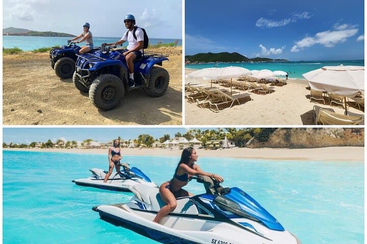 Sun and Fun Combo: Jetski + ATV Adventure in Philipsburg, St. Maarten