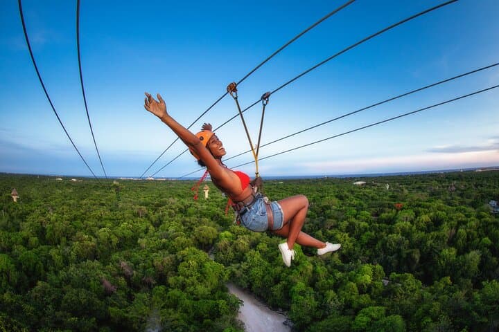 Xplor Adventure Park: Zip Lines, Cenote Rafts & Amphibious Vehicles with Transfer