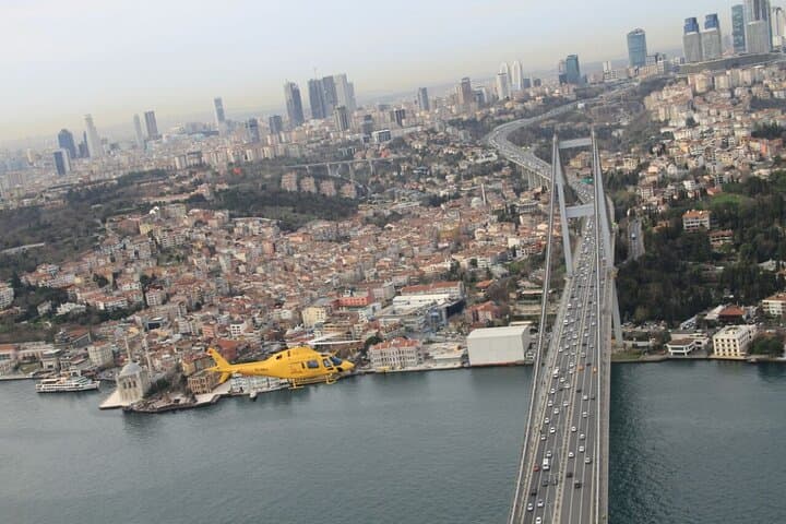 Helicopter Tour Over Istanbul: Bosphorus, Hagia Sophia & Two Continents photo 4