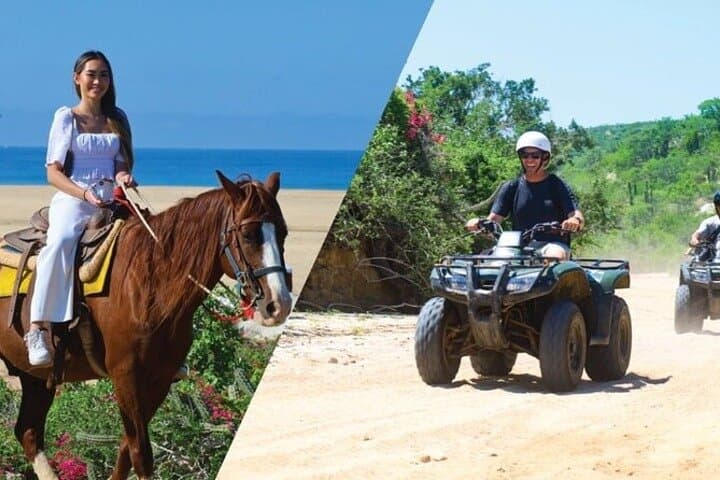 Cabo ATV and Horseback Combo: Desert Ridges, Pacific Views & Tequila Tasting