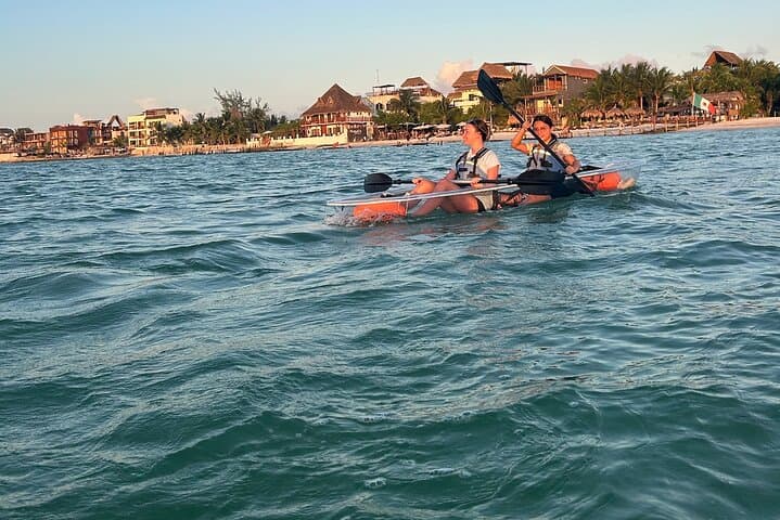 Transparent Kayak Sunset Toast Tour in Isla Holbox photo 3