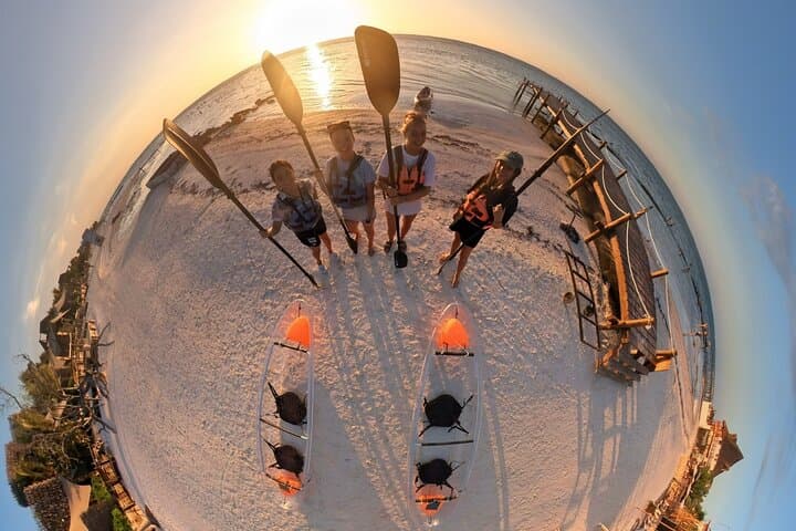 Transparent Kayak Sunset Toast Tour in Isla Holbox photo 5