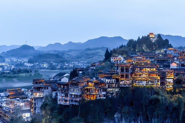 Full-Day Zhangjiajie: Tianmen Mountain Glass Walkway and Evening in Furong Town