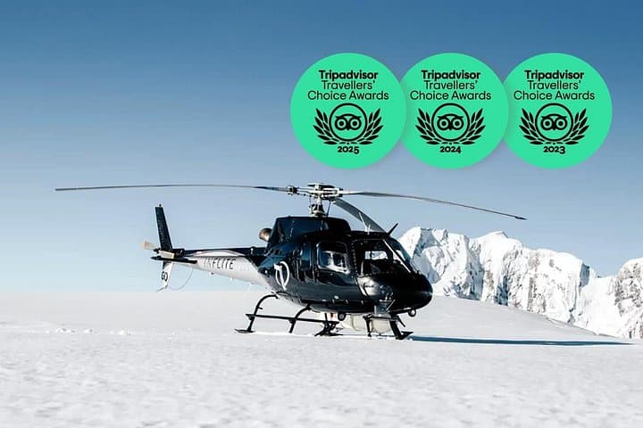 Aoraki/Mount Cook Helicopter Tour from Queenstown — Scenic Glacier Landing & Alpine Views photo 1