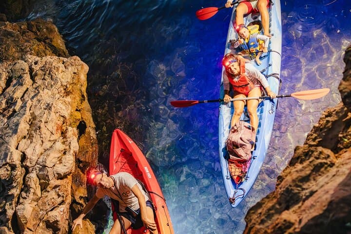 Glow Kayak Night Tour in Pula — Blue Cave & Underwater Lights photo 2