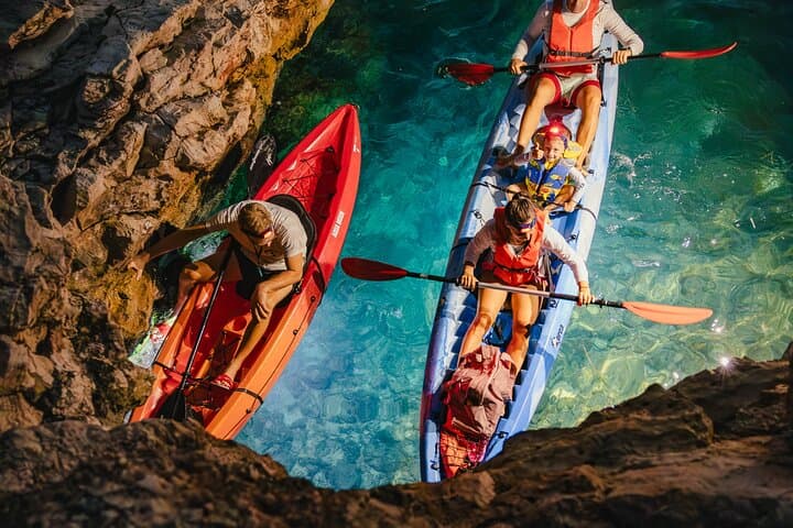 Glow Kayak Night Tour in Pula — Blue Cave & Underwater Lights photo 3
