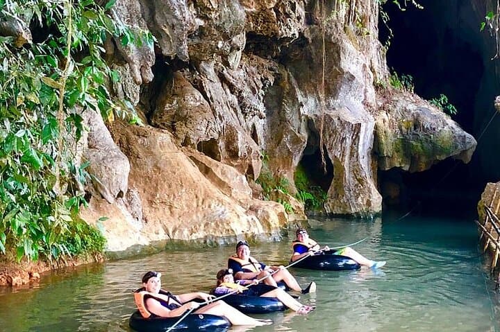 Vang Vieng 1-Day Cave Exploration: Kayak, Tubing & Zipline Adventure photo 3