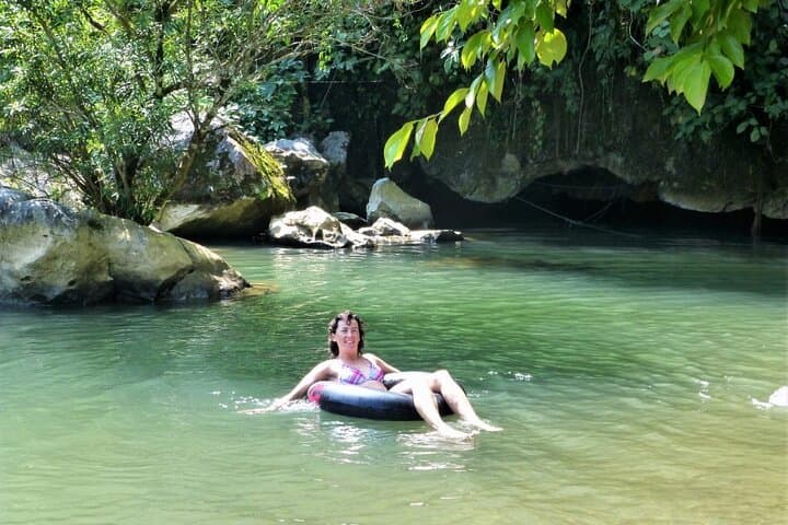 Vang Vieng 1-Day Cave Exploration: Kayak, Tubing & Zipline Adventure photo 2