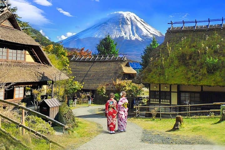 Mount Fuji Day Trip from Tokyo: Lake Kawaguchi, Chureito Pagoda & Oshino Hakkai photo 1