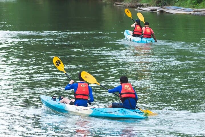 Vang Vieng Kayaking: Nam Song River Khmu Village Rapid & Float Tour photo 5