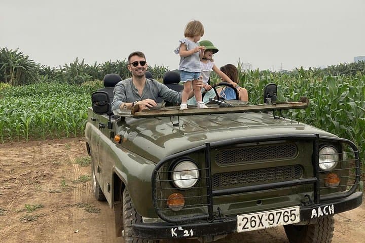 Half-Day Jeep Adventure Through Hanoi’s Old Quarter and Hidden Villages photo 3