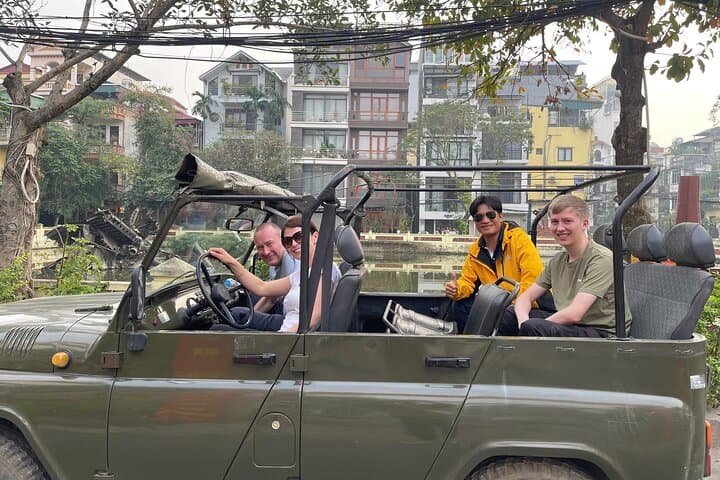 Hanoi Jeep Adventure: Streets and Stories Half-Day City Tour photo 2