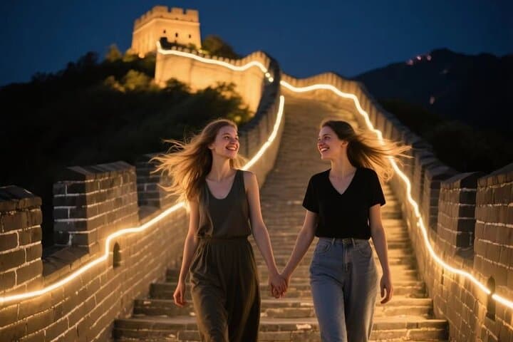 Mutianyu Great Wall Evening Tour: Twilight Bus with Night Entry & Cable Car photo 6