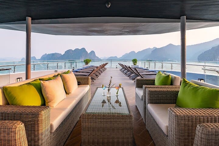 Luxury Day Cruise from Hanoi to Halong & Lan Ha Bay — Dark & Bright Caves, Kayaking, Sunset photo 6