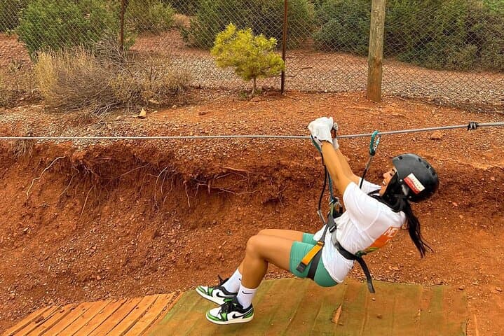 Atlas Mountains Zipline Adventure from Marrakech — 4 Ziplines, Berber Lunch & Argan Visit photo 2