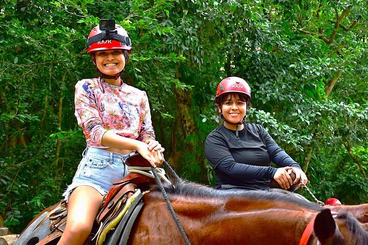 Riviera Maya Jungle Adventure: ATV, Zipline, Horseback & Cenote Swim photo 3