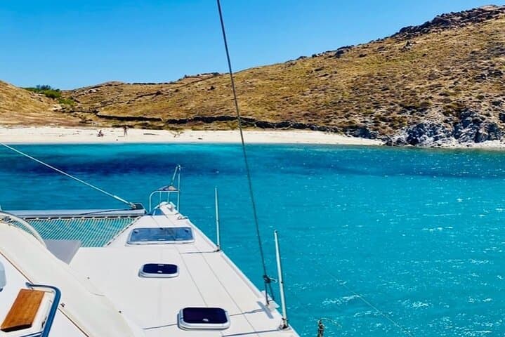 Mykonos Catamaran Cruise — Day & Sunset Tour with Onboard Meal and Drinks photo 4