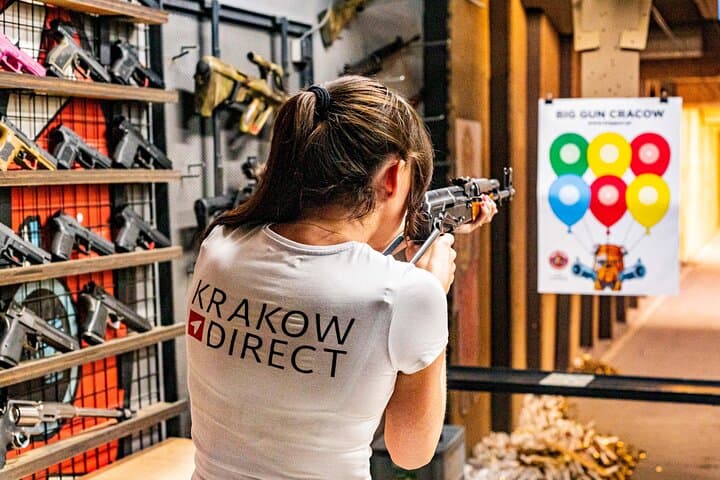 Kraków Extreme Shooting Experience with Hotel Pickup photo 2