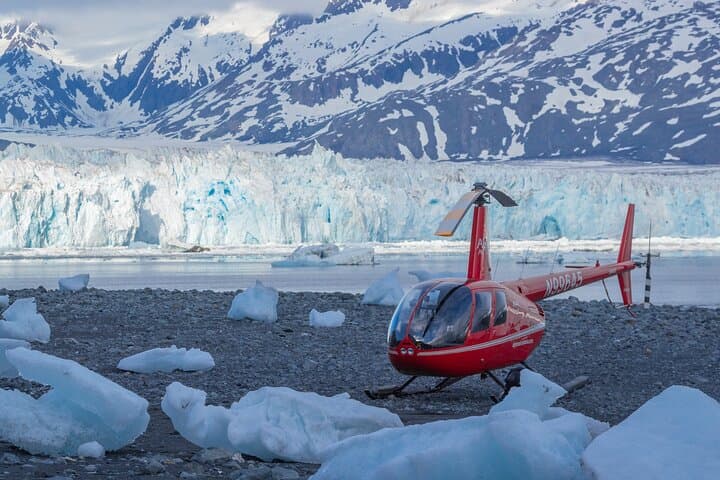 Columbia Glacier Helicopter Landing — 90-Minute Flightseeing Over Alaska’s Icefields