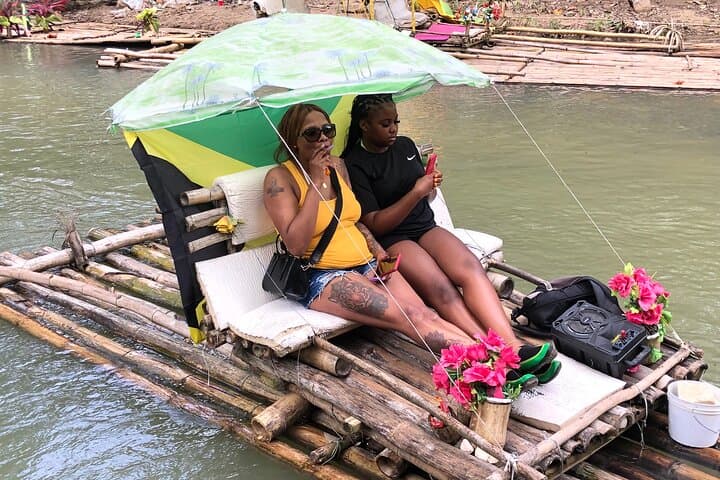 Private Lethe River Bamboo Rafting & Limestone Foot Massage near Montego Bay
