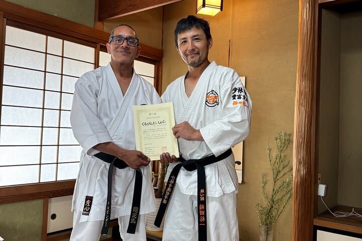 Hands-On Karate Class and Tea Tasting in Kagoshima photo 6
