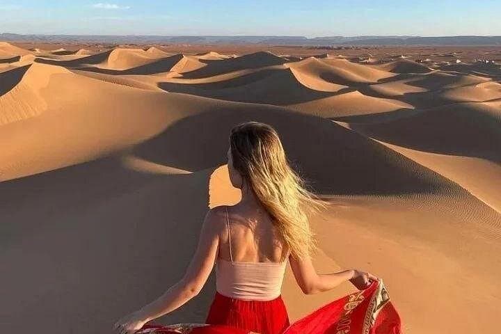3-Day Marrakech to Merzouga Camel Trek & Luxury Desert Camp — Erg Chebbi Sunset Experience photo 1