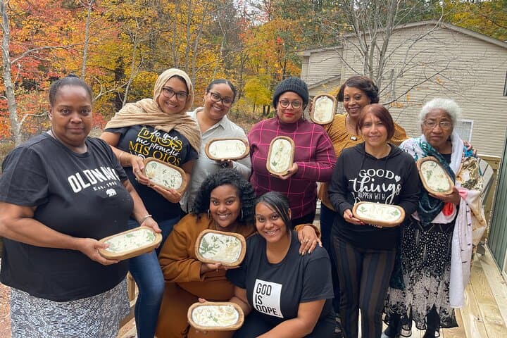Pocono Wooden Dough Bowl Candle Workshop: Craft a Signature Soy Centerpiece photo 4