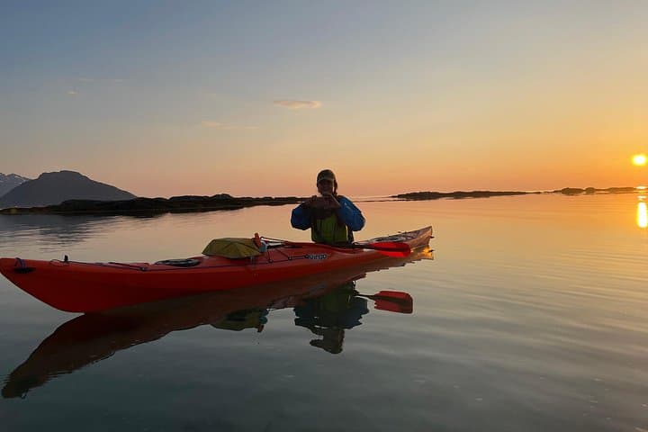 Afternoon Kayaking in Lofoten: Gimsøystraumen Sea Kayak Adventure photo 1
