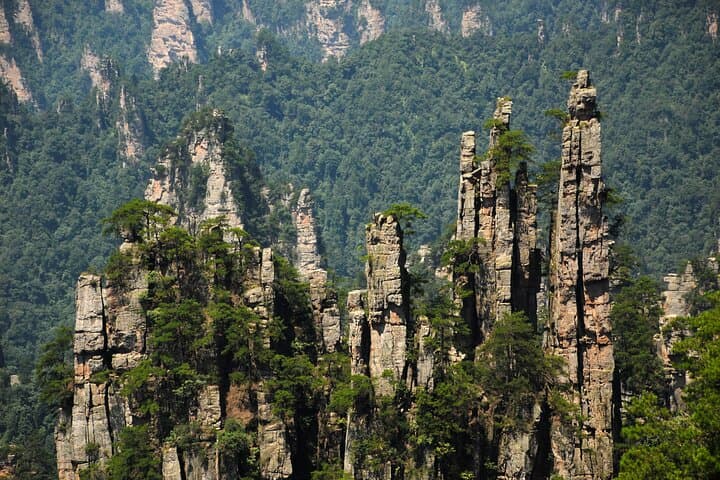 Two-Day Zhangjiajie Tour — Avatar Mountains, Glass Bridge & Caves