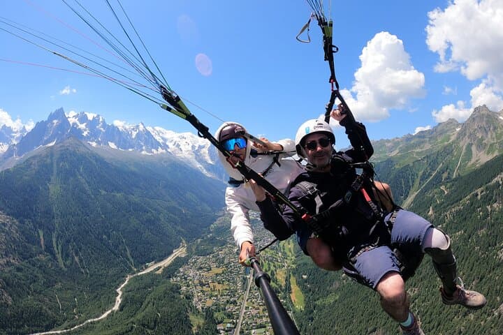 Tandem Paragliding Over Mont Blanc: Planpraz Flights from Chamonix photo 4