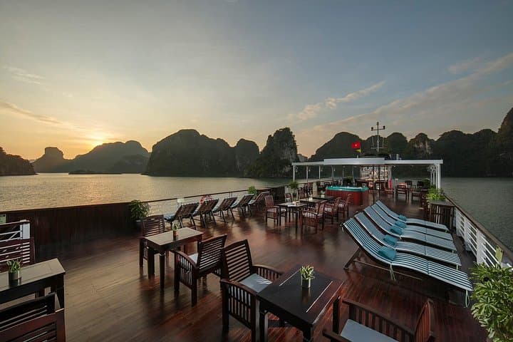Premium 2-Day Cruise to Bai Tu Long Bay: Kayaking, Caves & Floating Villages photo 2