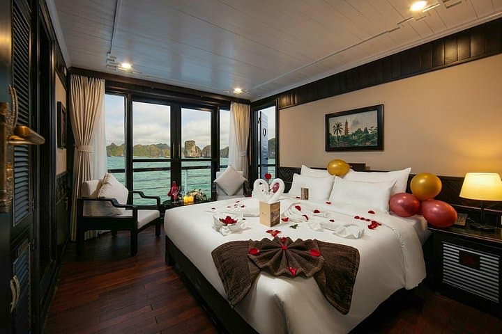 Premium 2-Day Cruise to Bai Tu Long Bay: Kayaking, Caves & Floating Villages photo 3
