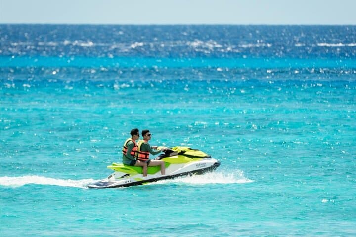 Coastal Rush: Jet Ski Adventure and Beach Chill in Cozumel