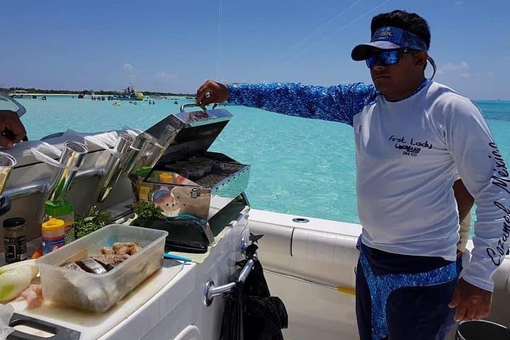Private Cozumel Charter: Snorkel Reefs, Fish Punta Sur & Relax at El Cielo photo 4