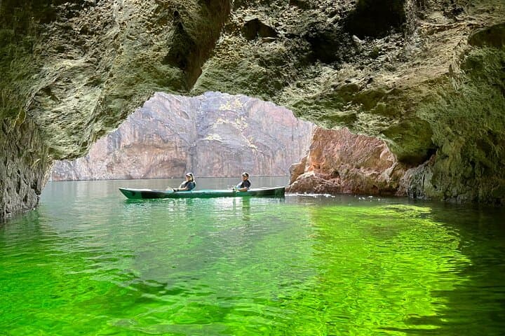 Paddle the Tranquil Emerald Cave: Self-Guided Kayak Adventure from Willow Beach photo 5