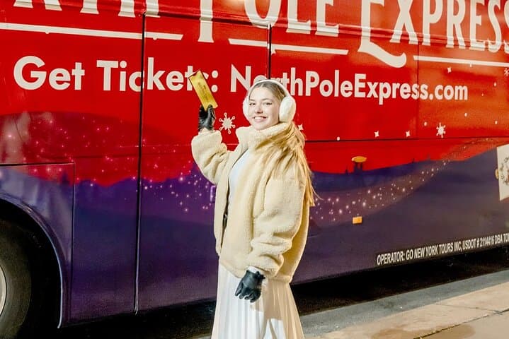Ride the North Pole Express: NYC Holiday Lights Bus Tour with Santa photo 6