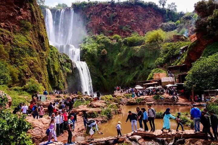 Marrakech to Ouzoud Waterfalls Day Trip: Monkeys, Boat Rides & Riverside Tagines
