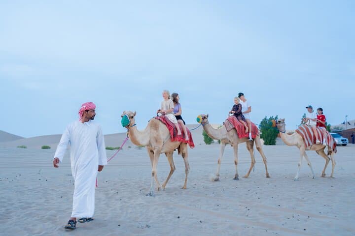 Evening Desert Safari Abu Dhabi: Dune Bashing, Camel Rides & BBQ Under the Stars photo 6