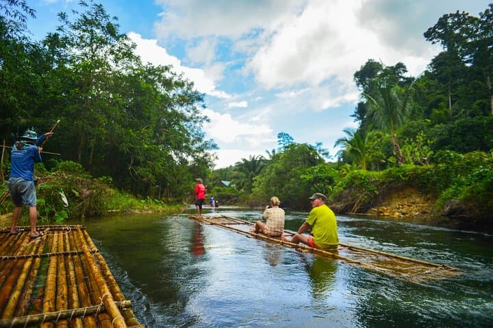 Phuket to Phang Nga: Bamboo Rafting, Monkey Cave & Jungle ATV Adventure photo 2