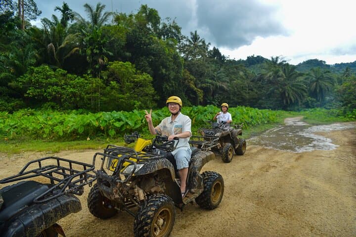 Phuket to Phang Nga: Bamboo Rafting, Monkey Cave & Jungle ATV Adventure photo 3