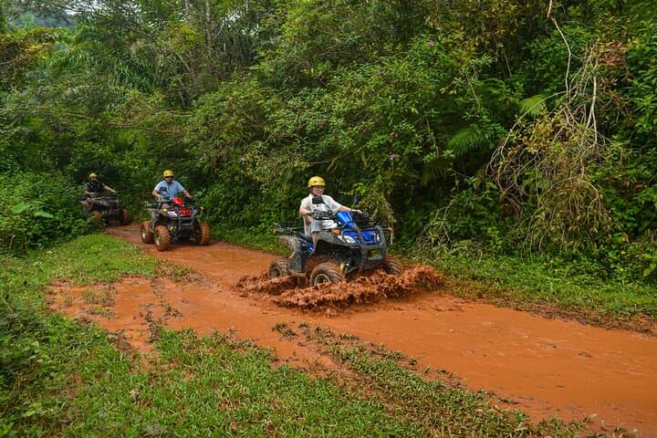 Phuket to Phang Nga: Bamboo Rafting, Monkey Cave & Jungle ATV Adventure photo 5
