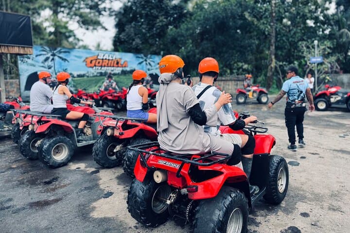 Ubud ATV Adventure: Jungle Trails, Rice Fields & Gorilla Cave Tunnel photo 3