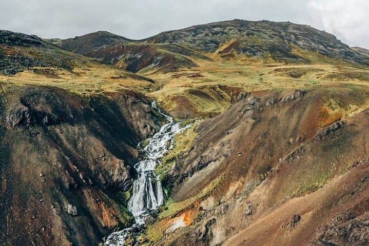 Northern Lights Hike to Reykjadalur Hot River: Night Hike & Hot Spring Soak from Reykjavik photo 5