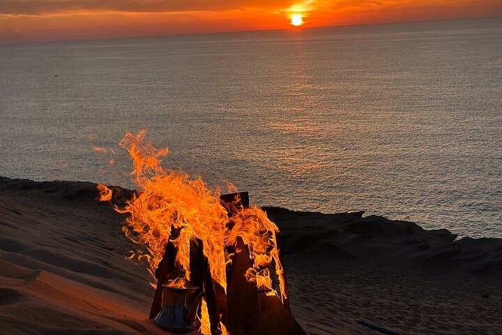 Sunset Sandboarding at Timlaline Dunes near Agadir photo 3