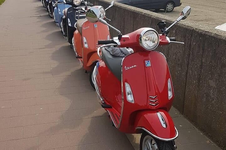 Private Antwerp Vespa Tour: City & Port Scooter Experience photo 2