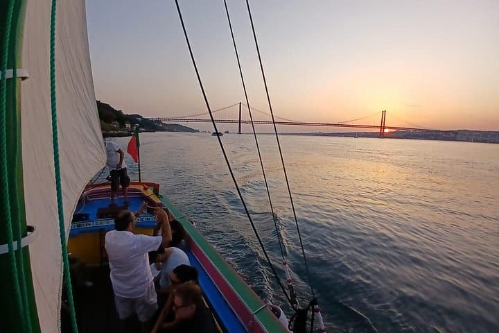 Sunset Cruise on the 1895 Riga Boat in Lisbon — Tagus River 2-Hour Tour photo 1
